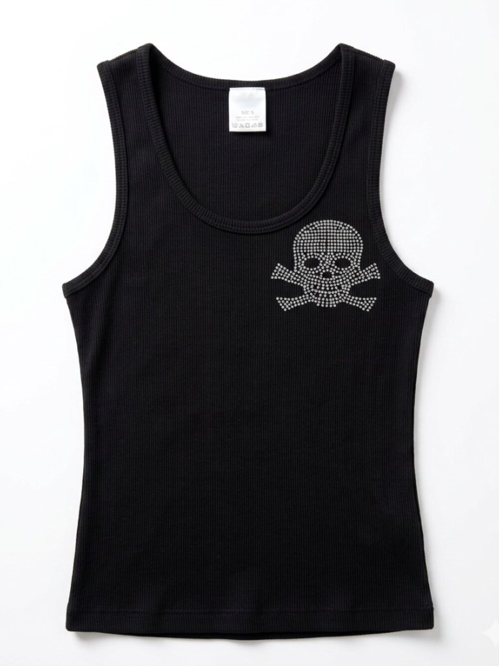 skull & crossbones tank top